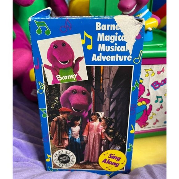 BARNEY VHS - MAGICAL MUSICAL ADVENTURE - Picture 1 of 3